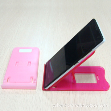 Mobile phone holder display rack plastic adjustable anti-skidding